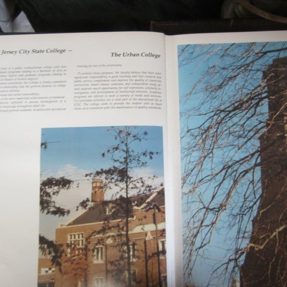 VTG 1983 TOWER YEARBOOK, JERSEY CITY STATE COLLEGE, NJ - Picture 2 of 6
